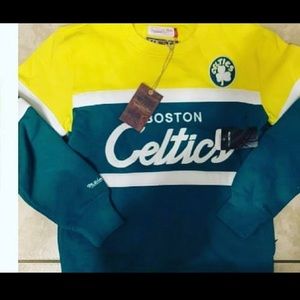 Used Boston Celtics Sweater Mitchell&Ness XL